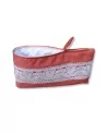 Bag in Bag, Necessaire - Bandeau dentelle rostrot Vorderseite