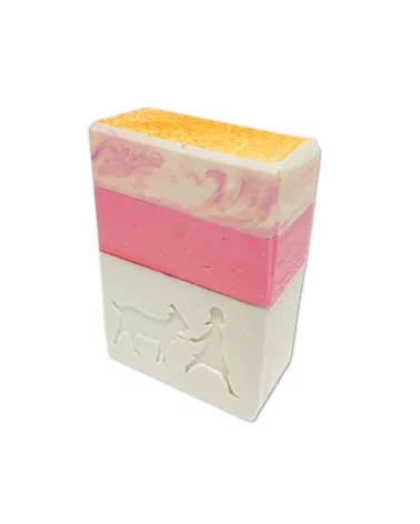 Naturseife Hand- & Duschseife - Heidi - mit Bio-Ziegenfrischmilch quer