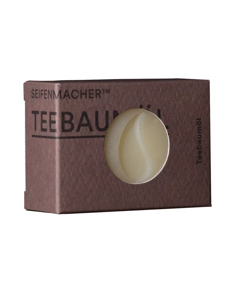 Teebaum Akneseife, Haar- & Gesichtseife, All-in-One Naturseife - Schweizer Seife vegan