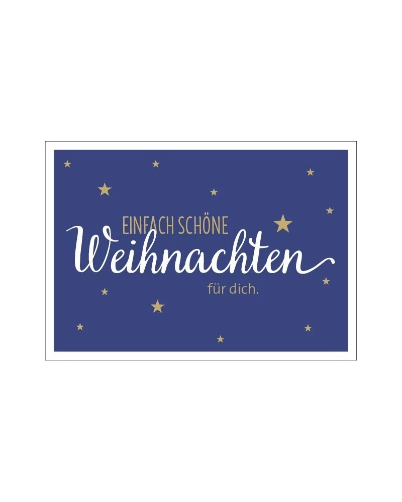 Weihnachtskarte & Spruchkarte "Weihnachten" klein