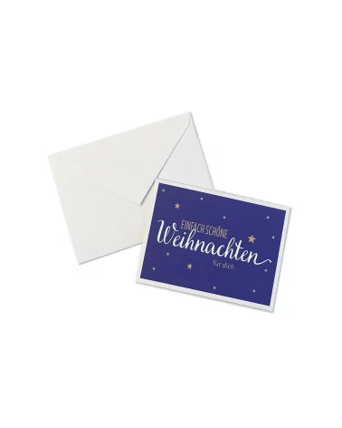 Weihnachtskarte & Spruchkarte "Weihnachten" mit Couvert