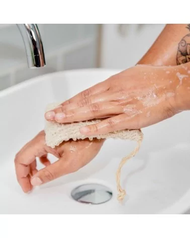 Seifensäckchen Sisal - Seifensäckli Anwendung