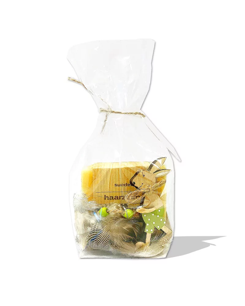 Ostergeschenk - Haarseife - Naturseife frontal