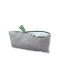 Bag in Bag, Necessaire Bandeau dentelle grün Rückseite