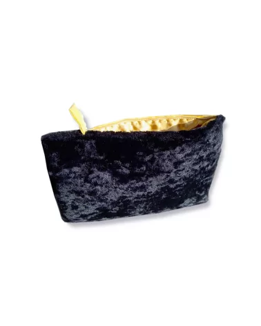 Tablet Bag mini Wildkatze auf Sonnengelb Rückseite