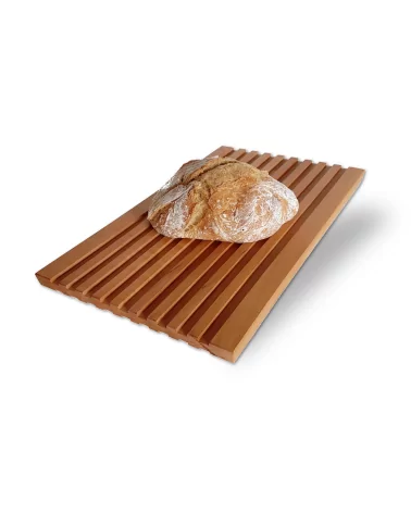 Brot Scheidebrett Birnenholz - verschiedene Grössen mit Brot