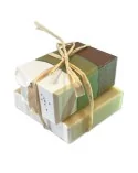 Vatertag Geschenk Set Dusch- & Handseife - Seifenschale & Naturseife