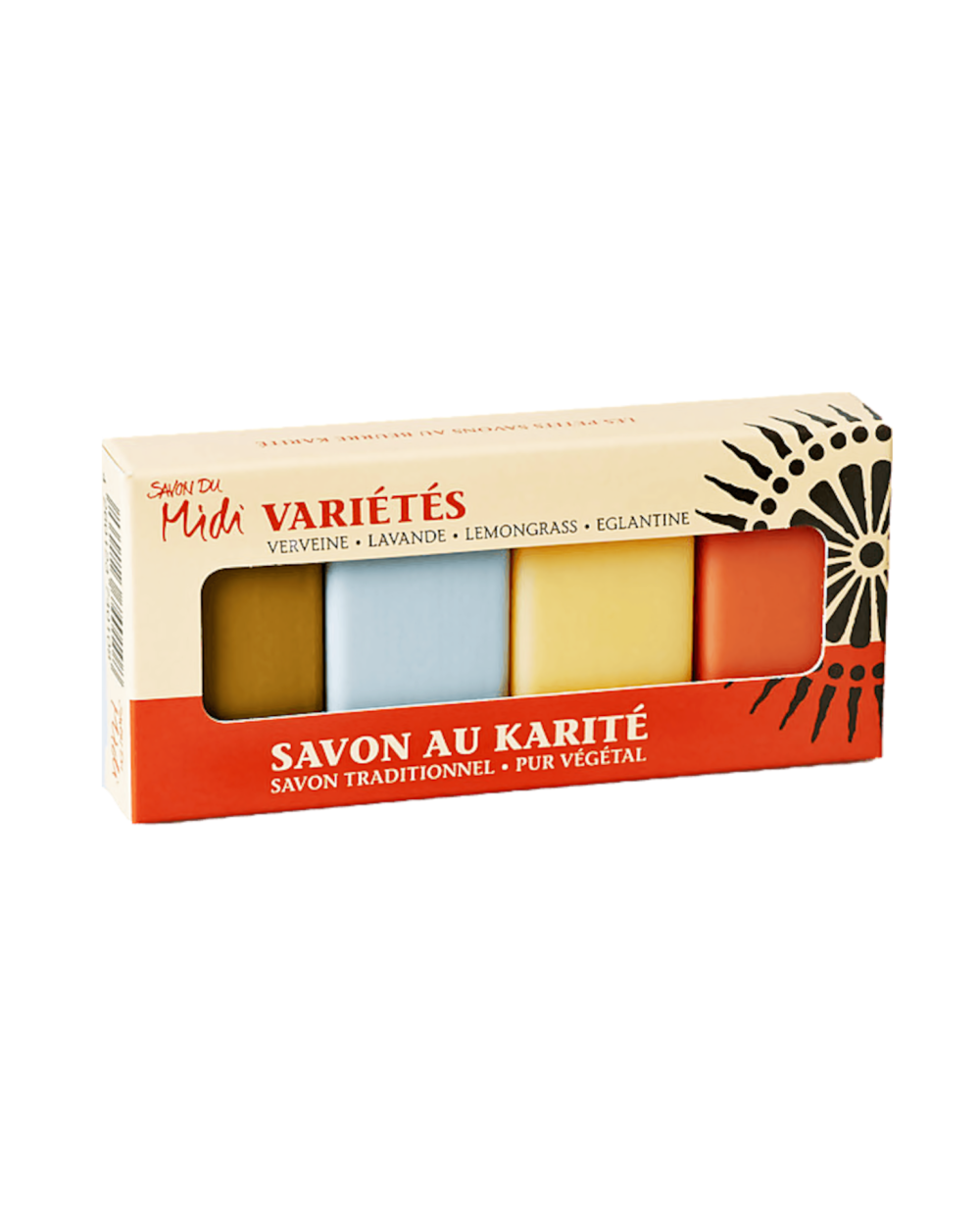 Set Miniseife Variétés Hand- & Duschseife mit Karité-Butter - Bio-Seife vegan