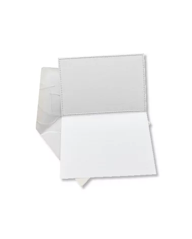 Glückwunsch-Karte & Grusskarte genäht - zwei Engel