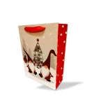 Geschenkset Weihnachten 2x Naturseife & Seifenschale - Kläuse - Illustration Tüte