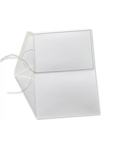 Glückwunsch- & Gruss Karte genäht - toits enneigés Innenseite