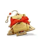 Geschenkset Weihnachten Naturseife & Baumschmuck - Weihnachtsbaum - Bild von der Seite