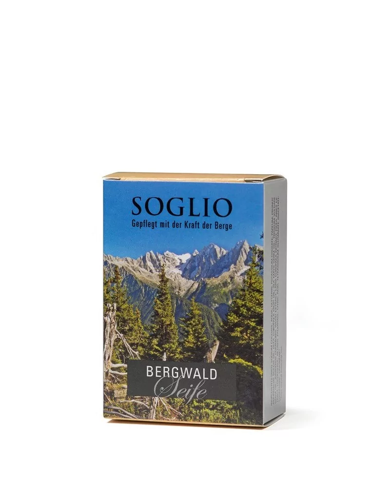 Bergwald Hand- & Duschseife - Naturseife vegan verpackt