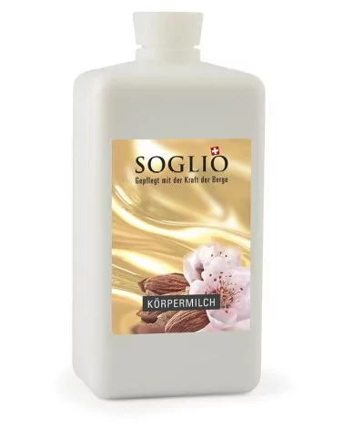 Körpermilch reichhaltige, feuchtigkeitspendende Körperpflege Nachfüll- und Familienpackung 1000ml - mit Schafmolke