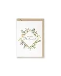 Glückwunsch- & Grusskarte - Blumen "Herzlichen Glückwunsch"