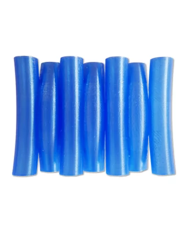 Seifenschale aus Kunststoff - Noodles in hellblau ohne Seifen illustriert