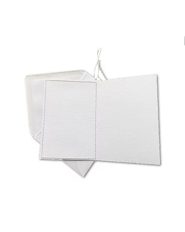 Glückwunsch- & Gruss Karte genäht - La Lieutenance Innenseite