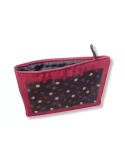 Tablet Bag Grösse 2 Tupfen Seidenkrawatte Vorderseite