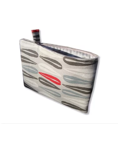 Tablet Bag Grösse 3 farbiger Druck auf Sand Vorderseite