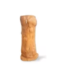 Stehlampe aus Alpthaler Holz mit Rückwand und LED-Leuchte - ausgeschaltet 2. Bild