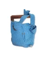 Tasche gehäckelt - blau
