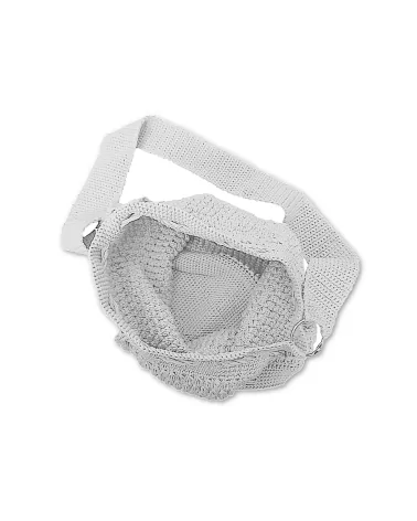 Tasche gehäckelt - Grau innen