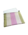 Tablet Bag für MacBook Air rosé-ecru-gestreift Vorderseite