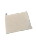 Tablet Bag für MacBook Air rosé-ecru-grün gestreift Rückseite