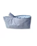 Bag in Bag, Necessaire Bandeau dentelle hellblau Rückseite