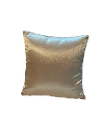 Viscose-Kissenbezug - goldene Blätter goldige Rückseite