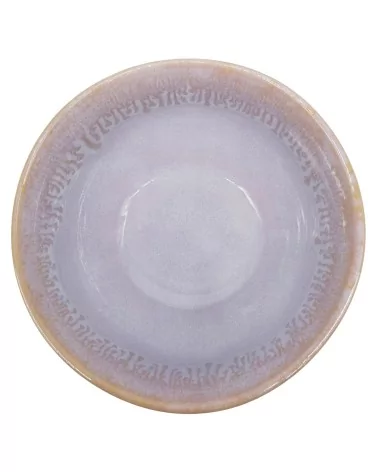 Stoneware Schale –Müslischale, Snackschale - Handgemacht - Polarweiss oben