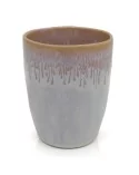 Stoneware Becher/Tasse – Kaffeebecher, Teetasse Handgemacht - Polarweiss