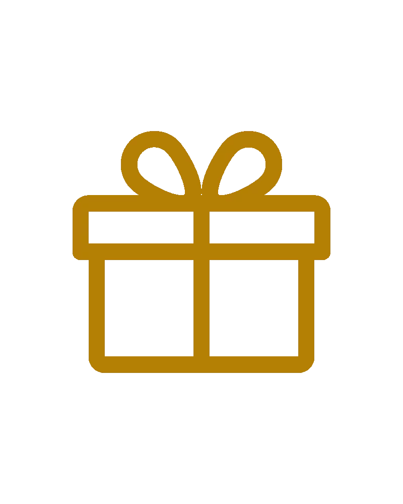 Geschenkverpackung transparent in Tüte