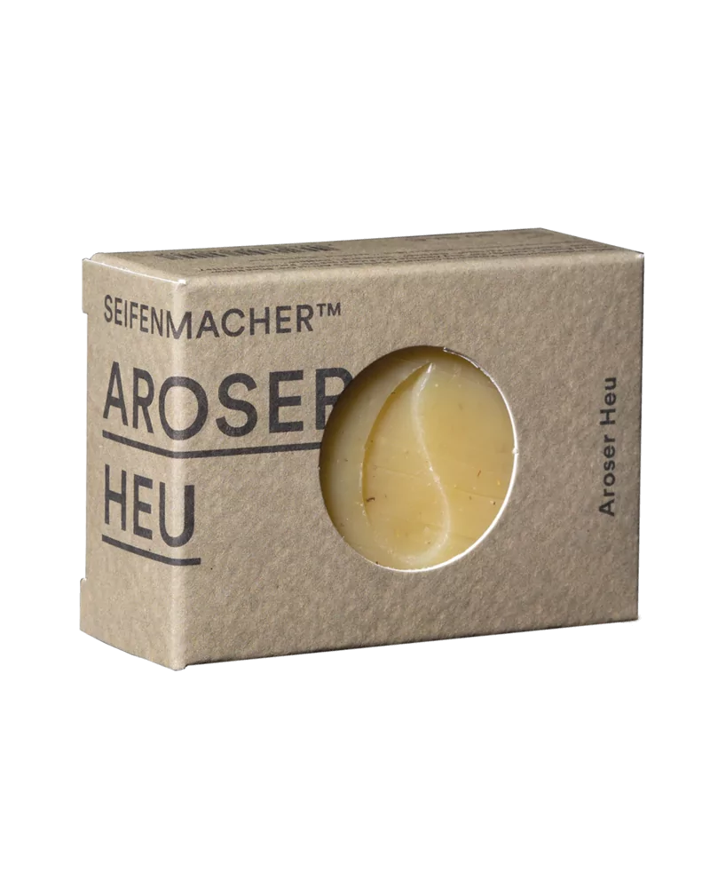 Heuseife - Duschseife, Peelingseife & All-in-One-Naturseife - Schweizer Seife & vegane Naturseife