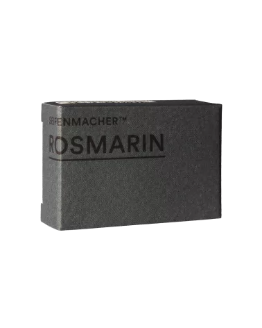 Rosmarin Gästeseife und Geschenkseife (25g) - Haarseife, Duschseife & All-in-One Naturseife - Schweizer Seife vegan