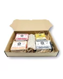 Geschenkset Naturseife-Set 'Haar bis Fuss' & Sisalsäckli in Box