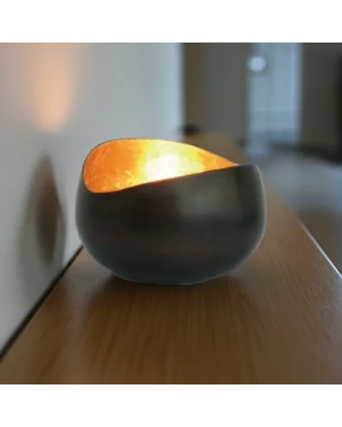 Teelicht & Goldlicht - Im Wohnzimmer auf Konsole