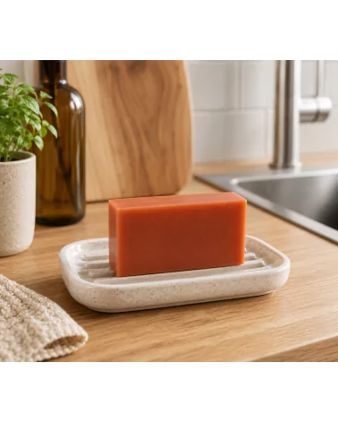 Hand- & Duschseife mit Bio-Karité-Butter vegan - Sandelholz - bei Lavabo in Küche