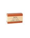 Hand- & Duschseife mit Bio-Karité-Butter vegan - Sandelholz - mit Verpackung