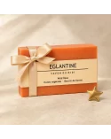 Hand- & Duschseife mit Bio-Karité-Butter vegan - Eglantine (Wildrose) - als Geschenk