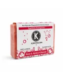 Hand- & Duschseife mit Rosengeranie - Naturseife Rose & Apricot Shower - mit Verpackung