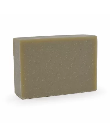 Gesicht - & Duschseife mit Eisenkraut & grüner Ton - Naturseife Green Earth Soap - ohne Verpackung