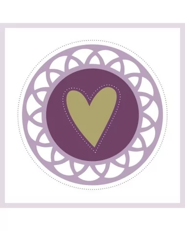 Postkarte & Symbolkarte "Liebe dein Leben"