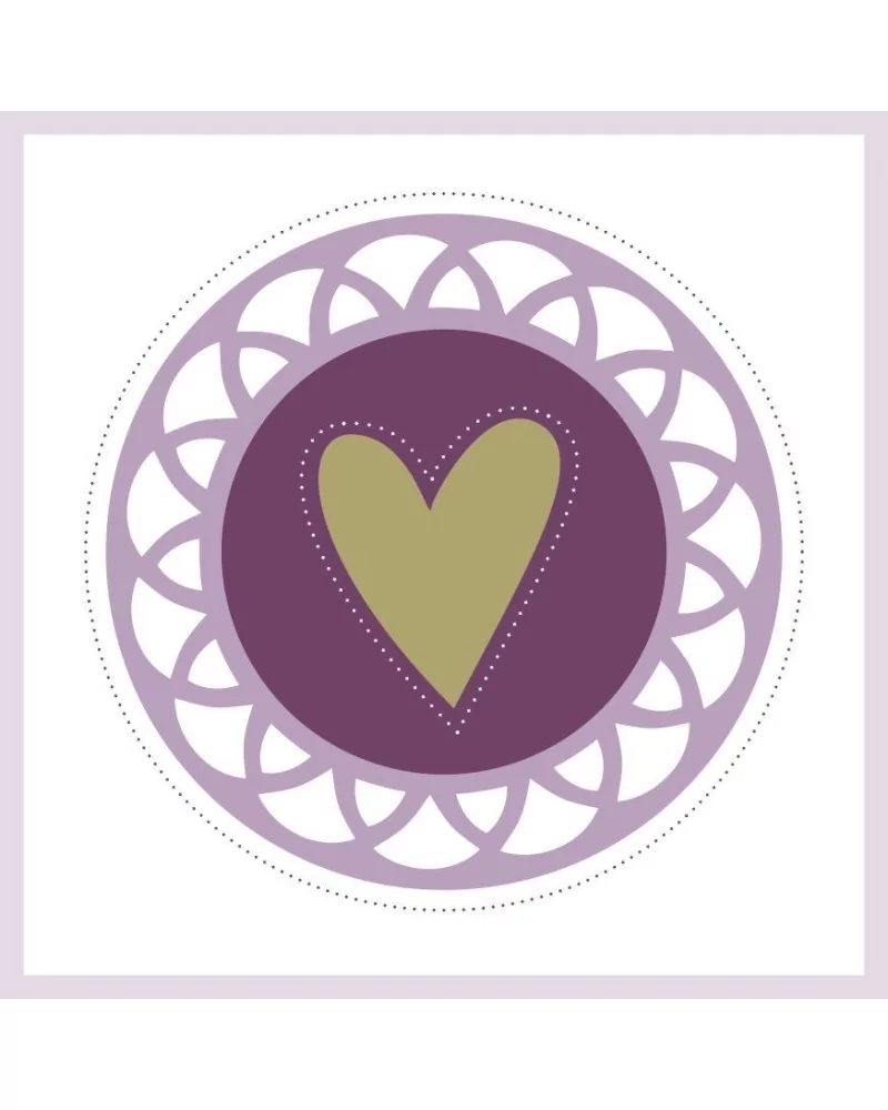 Postkarte & Symbolkarte "Liebe dein Leben"