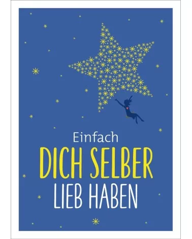 Postkarte & Spruchkarte "Einfach lieb haben"