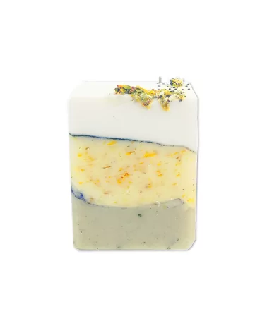 Naturseife Hand- & Peelingseife - Garten - Vegan vorne