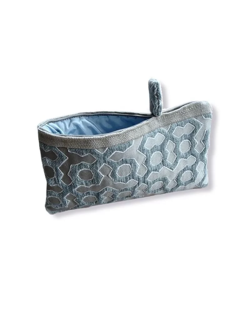 Bag in Bag, Necessaire Sand in aqua Vorderseite