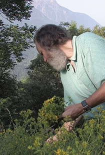 Illustration Bauer bei der Arbeit 1